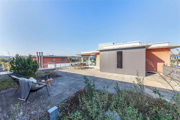 Penthouse-Feeling: 140m2 Terrasse über den Dächern von Rheinfelden 3