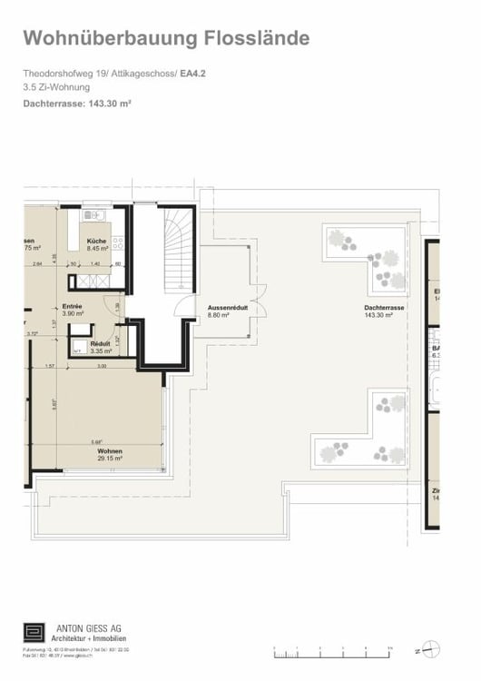 Penthouse-Feeling: 140m2 Terrasse über den Dächern von Rheinfelden 15