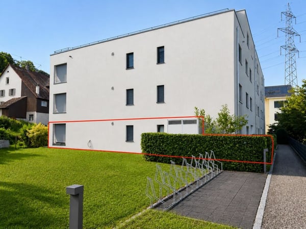 Gartenwohnung mit Sitzplatz 3