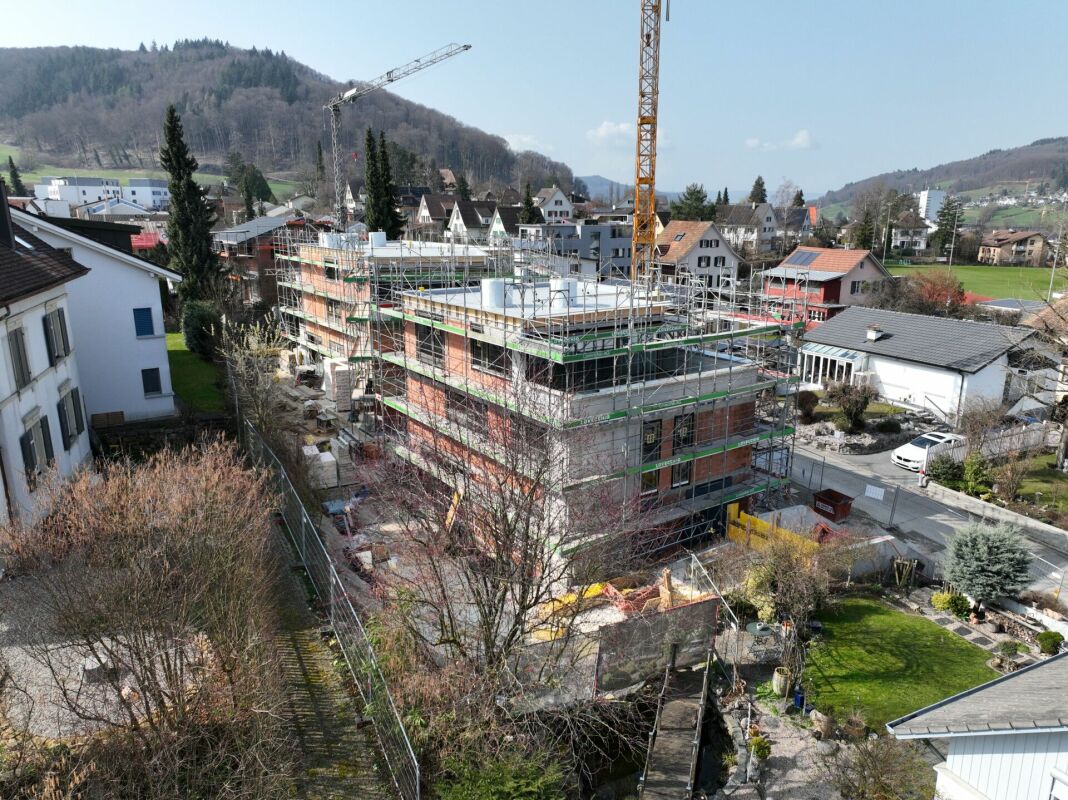 Neubauprojekt Birkenweg / Rohbau abgeschlossen