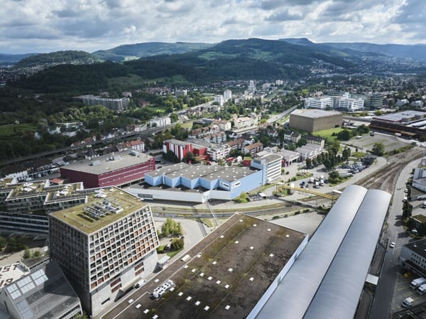 Arbeiten im Zentrum der Dreispitz-Entwicklung 7