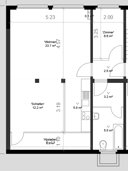Gemütliche 2.5 Zimmerwohnung 2