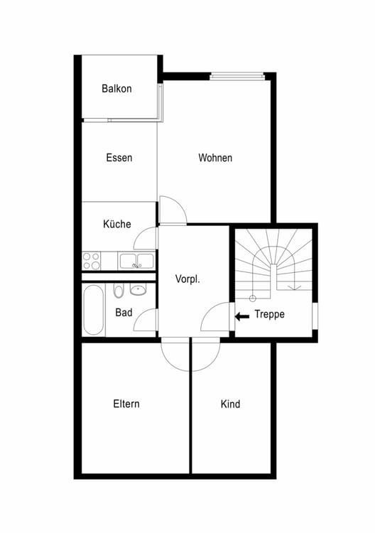 Gemütliche 3.5-Zimmerwohnung in Birsfelden 9
