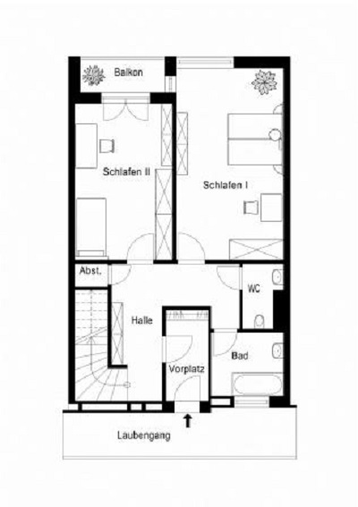 Grosszügige Maisonettewohnung zu vermieten! 11