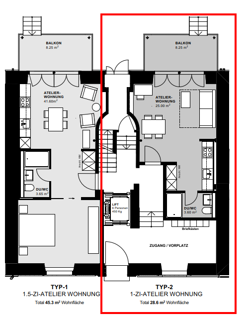 Sanierte 1-Zimmerwohnung mit Balkon 7
