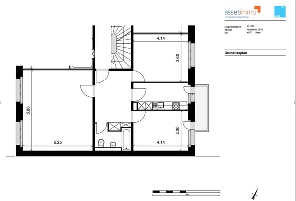Eine sanierte 3-Zimmer-Wohnung direkt an der Kaserne 7