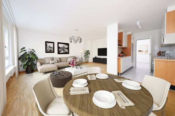 Helle 1-Zimmer-Wohnung in der Erlenmatt 2