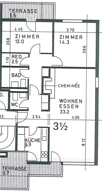 Grosszügige 3.5-Zimmerwohnung mit Cheminée 12