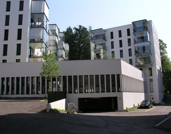 Motorradplatz beim Hauptbahnhof St.Gallen - Rosenbergstr. 42b 18