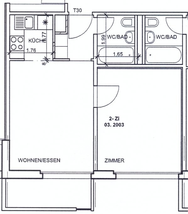 Kleinwohnung mit sehr guter Verkehrsanbindung 7