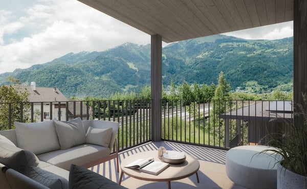 Erstvermietung - 1.5-Zimmerwohnung im Holzbau 2