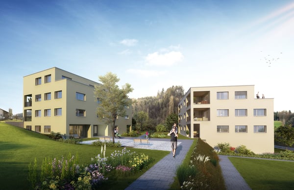 Grosse 2.5-Zimmerwohnung mit grossem Garten-Sitzplatz 2