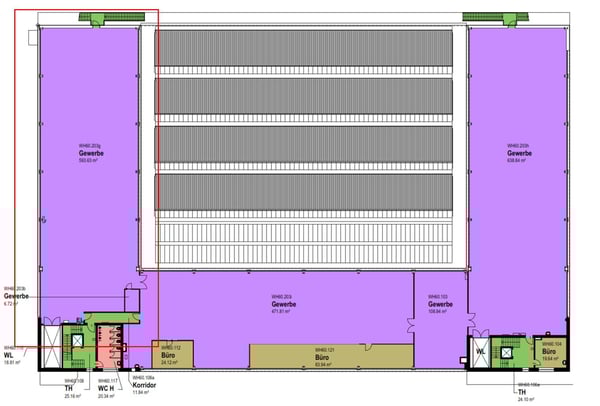 Helle Industriefläche mit LKW-Zufahrt & Warenlift 7