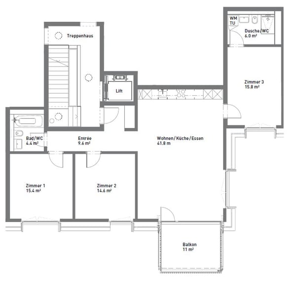 Attraktive 4.5 Zimmer-Neubauwohnung an ruhiger Lage 9