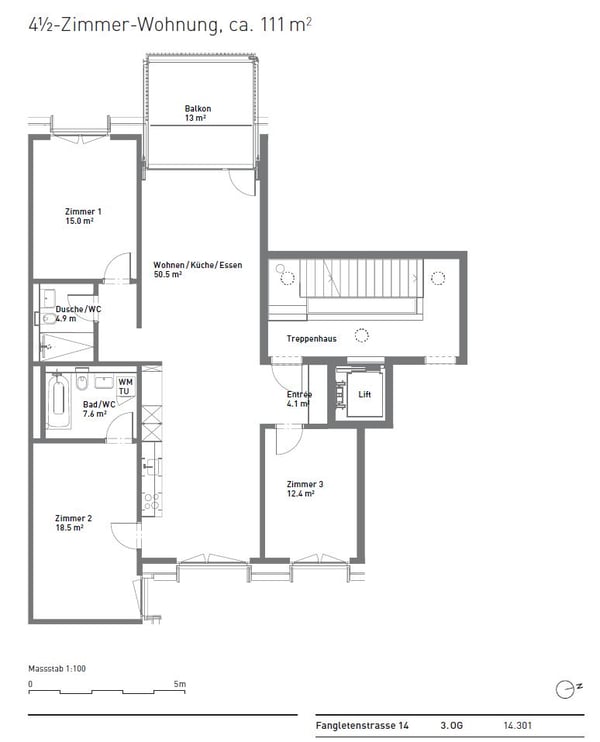 Attraktive Wohnung im 3. OG an ruhiger Lage 8