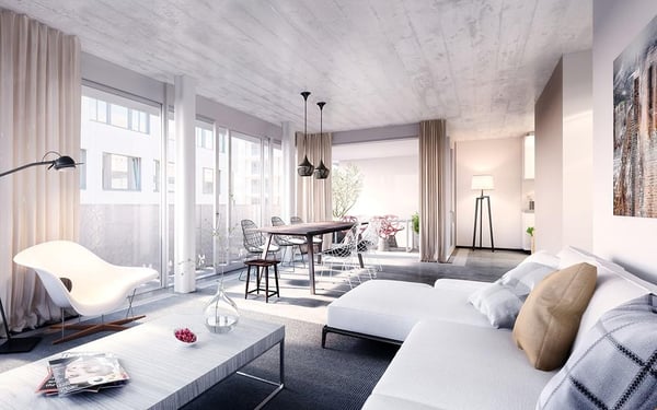 Moderne Maisonettewohnung mit grosser Dachterrasse 2