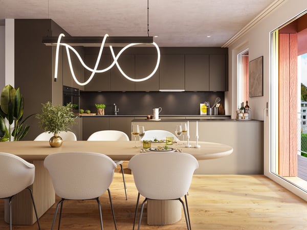 4 ½-Zimmer-Wohnung mit Blick ins Grüne