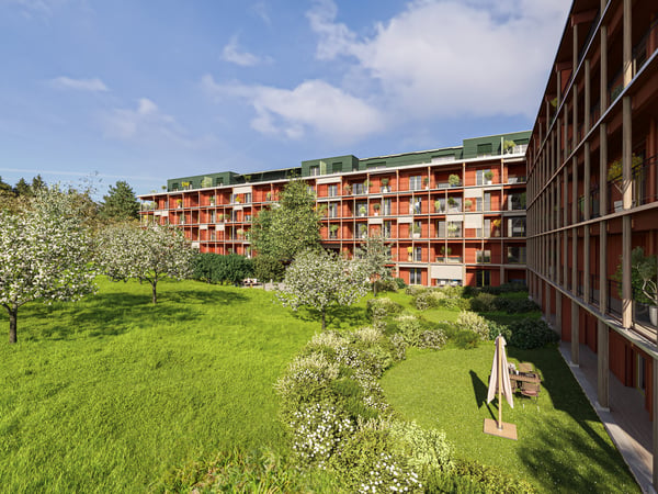 4 ½-Zimmer-Wohnung mit Blick ins Grüne 3