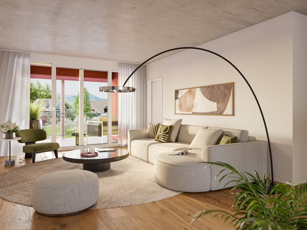 4 ½-Zimmer-Wohnung mit Blick ins Grüne 2