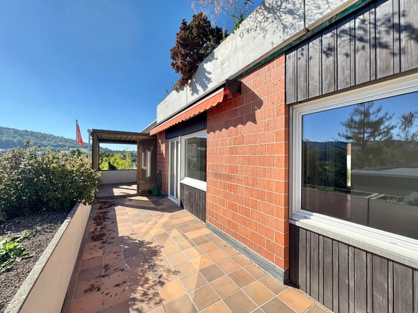 Sonnige Hanglage mit Rheinblick: 5.5-Zi. Terrassenhaus an ruhiger Lage 2