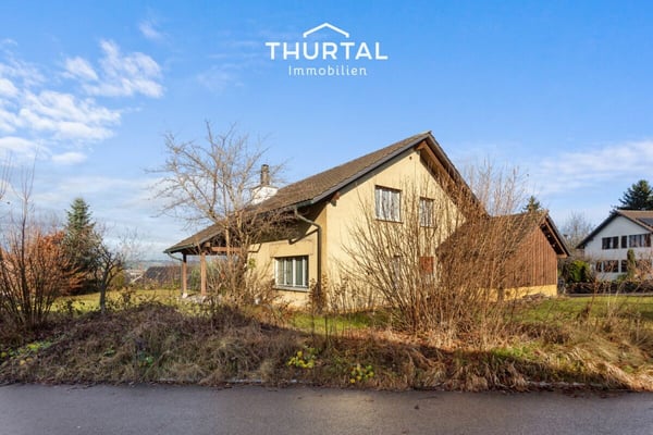 Grosses Grundstück, praktische Raumaufteilung und schön eingebettet ins Wohnquartier 1