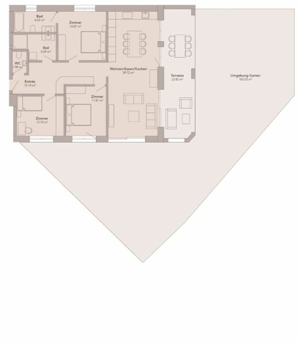 4.5-Zimmer-Wohnung EG ERSTWOHNSITZ 5
