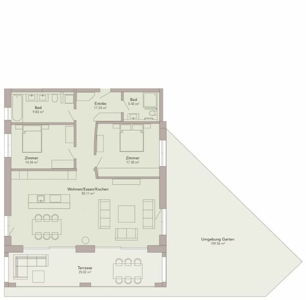 3.5-Zimmer-Wohnung EG ERSTWOHNSITZ 6