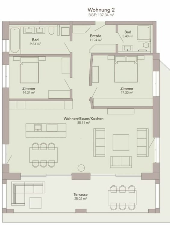 3.5-Zimmer-Wohnung EG ERSTWOHNSITZ 5