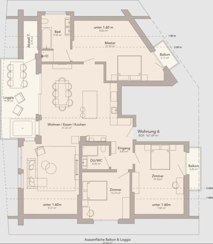 4.5-Zimmer-Dachwohnung ERSTWOHNSITZ
