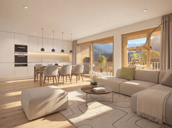 4.5-Zimmer-Wohnung 2. OG ZWEITWOHNSITZ 3