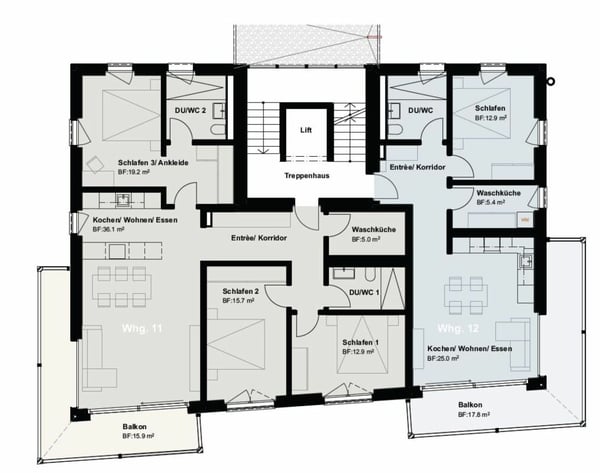 4.5-Zimmer Neubauwohnung Zweitwohnsitz 7