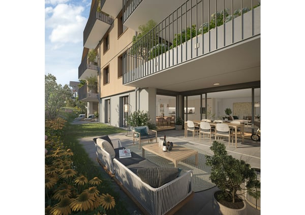 Grosszügig & naturnah: 1.5 Zimmer-Wohntraum 1