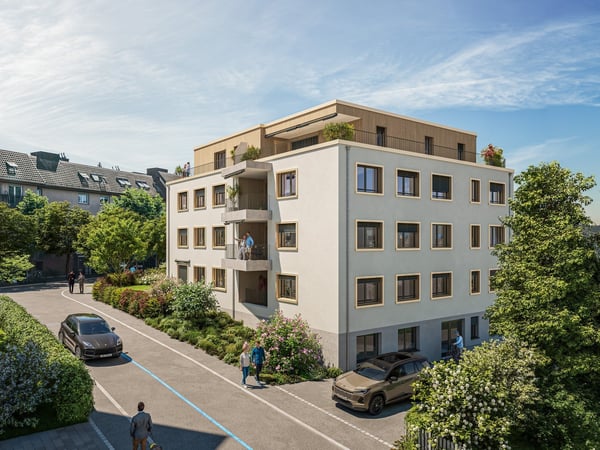 3.5 Zimmer Neubauwohnung an ruhiger Lage in Oerlikon 7