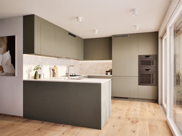 3.5 Zimmer Neubauwohnung an ruhiger Lage in Oerlikon 1