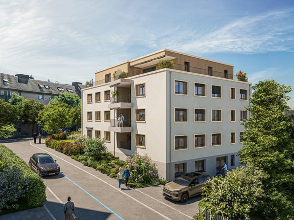 2.5 Zimmer Neubau Gartenwohnung an ruhiger Lage in Oerlikon 6