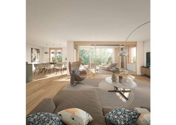2.5 Zimmerwohnung mit Dachwohnung Feeling! 4