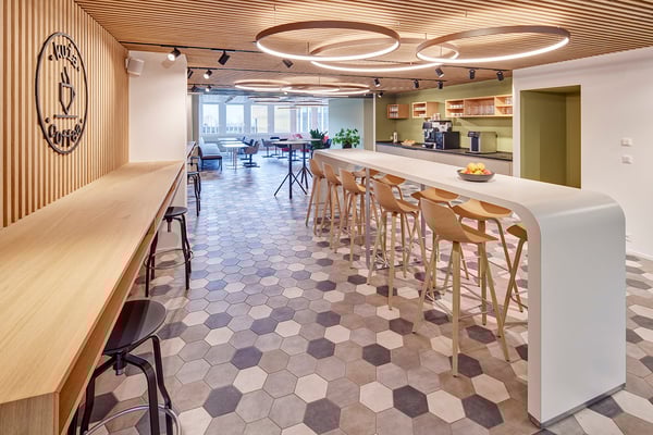 Teambüro für bis zu 6 Personen effizient, ruhig, bezugsbereit - Office Nr. 0 4