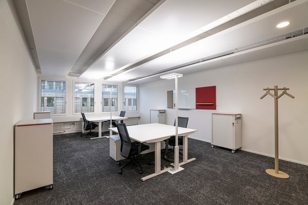 Teambüro für bis zu 6 Personen effizient, ruhig, bezugsbereit - Office Nr. 0 3