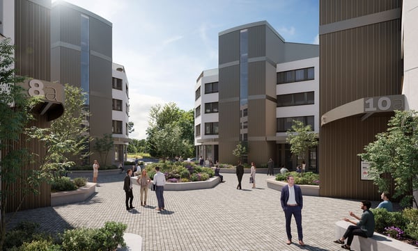 36 neue Premium-Büros ab 17 m² in Neuenburg - Gestalten Sie Ihr Büro nach Ihren Wünschen wir kümmern uns um den Rest 13