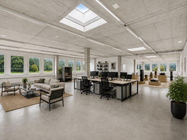 409 m² für Ihren Firmensitz Büro & Showroom in Dintikon - Viel Raum für Ihr Unternehmen flexibel, hell und gut erreichbar. 4