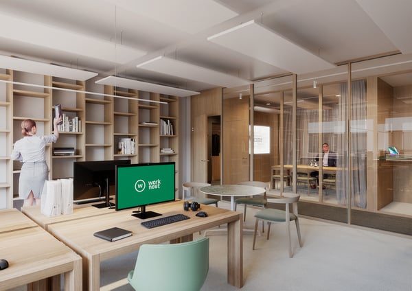 Work Nest - Welcome to our green oasis, where nature and work-life balance go hand in hand... Welcome to Work Nest! 4