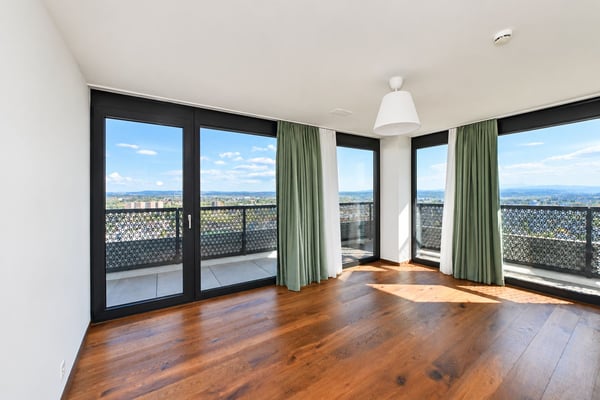 Exklusives Wohnen über den Dächern von Dübendorf – 5.5-Zimmer-Wohnung im 22. Obergeschoss (Nord) | Three Point 16