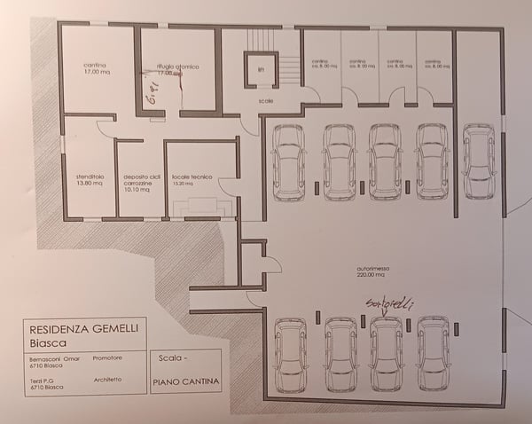 Vendo appartamento 1.5 20mq con autorimessa 5