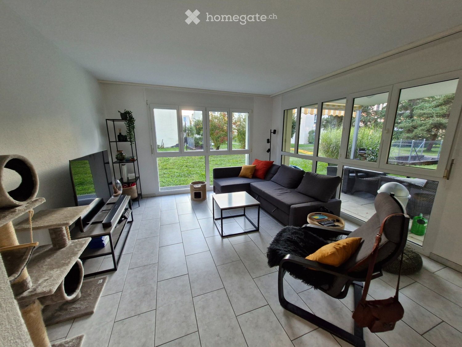 Bild Appartement 4.5 pièces au rez-de-chaussée à louer à Worben