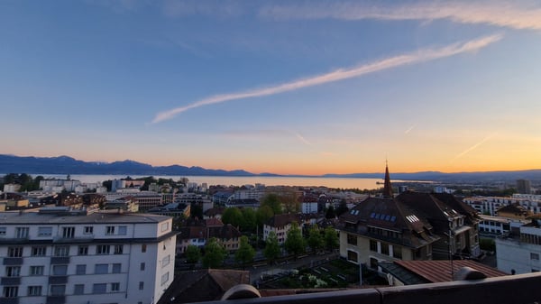 Chambre dans appartement 1004 vue lac 2