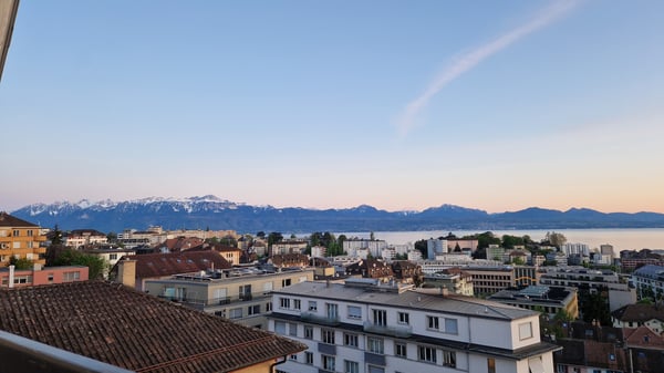 Chambre dans appartement 1004 vue lac 1