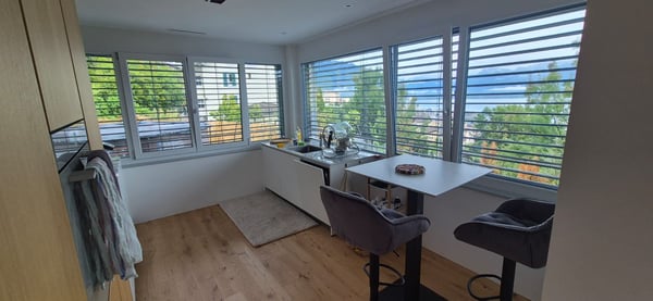 Chambre en colocation dans appartement vue imprenable lac 5