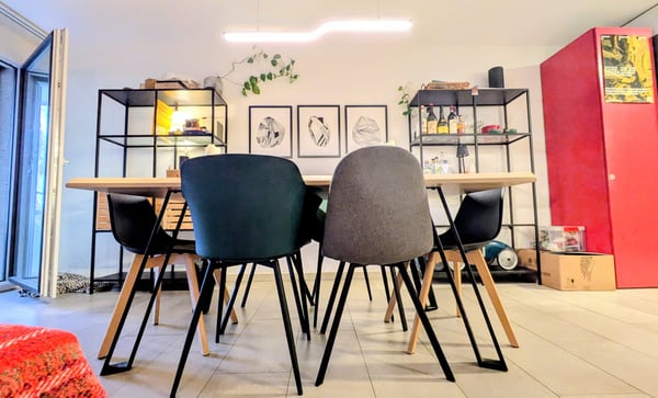 1.5 pièces meublé. Avenue de Sévelin, Lausanne 3