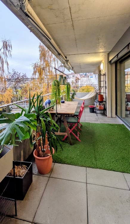 1.5 pièces meublé. Avenue de Sévelin, Lausanne 5