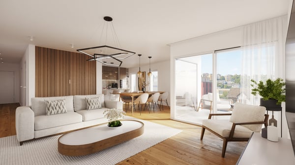 Superbe appartement de 1.5 pièces à Fribourg 1